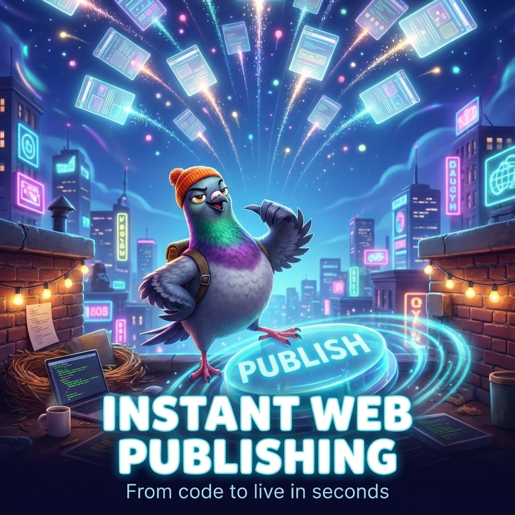 Instant Web Publishing